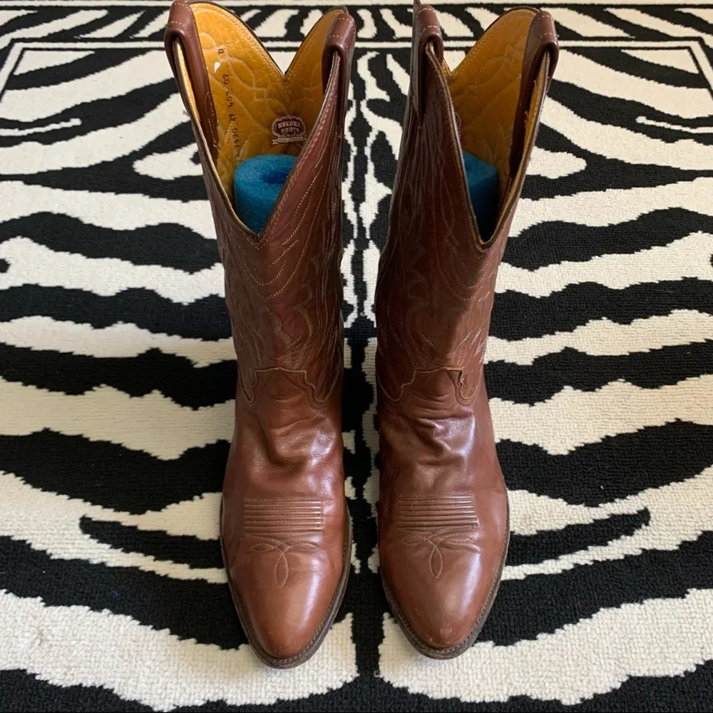 Nocona Cowboy Western Boots Men’s Size 9 Women’s Size 10.5 - Picture 4 of 14